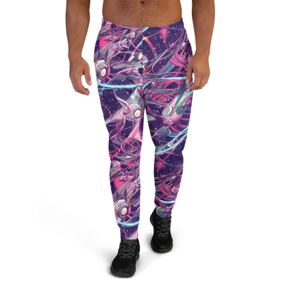 Men’s Joggers - Neo-Tokyo Twirl