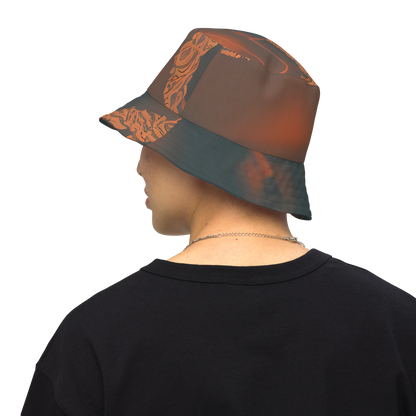 Reversible Bucket Hat - Chimeric Visage