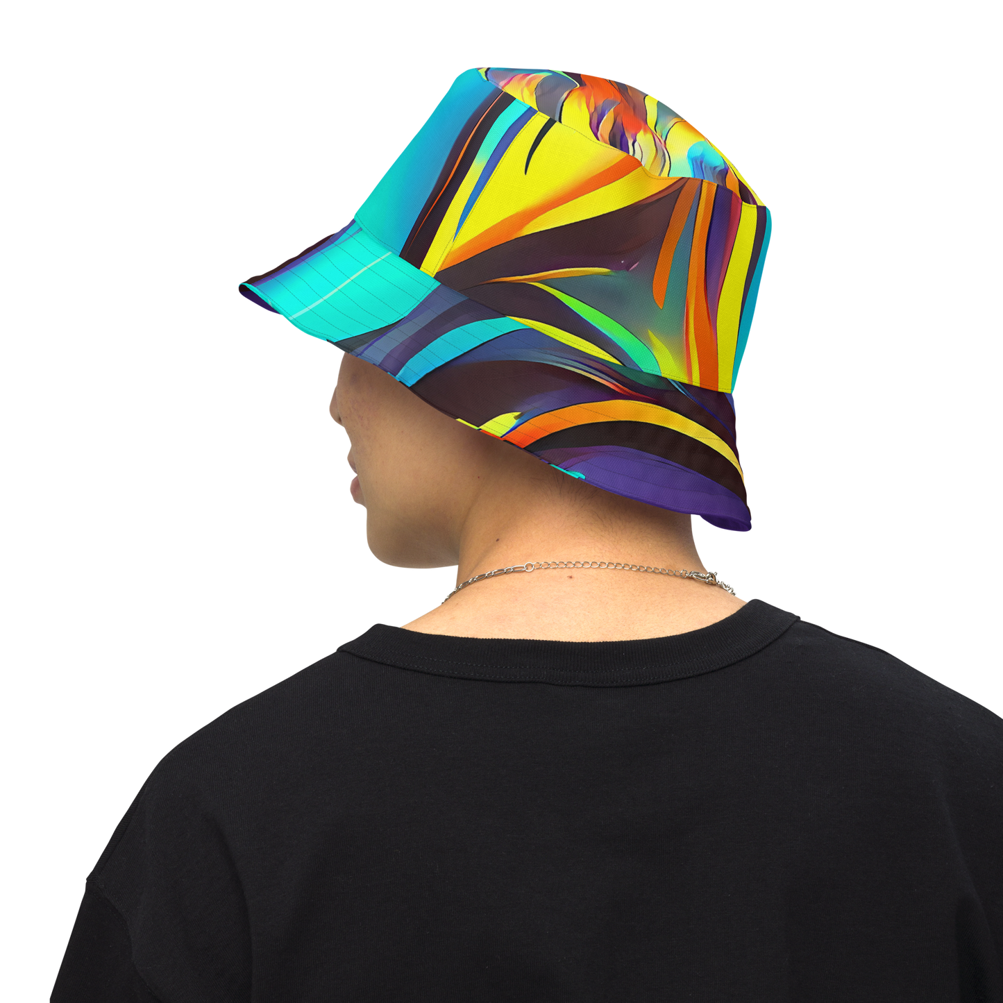 Reversible Bucket Hat - Cyber Surge