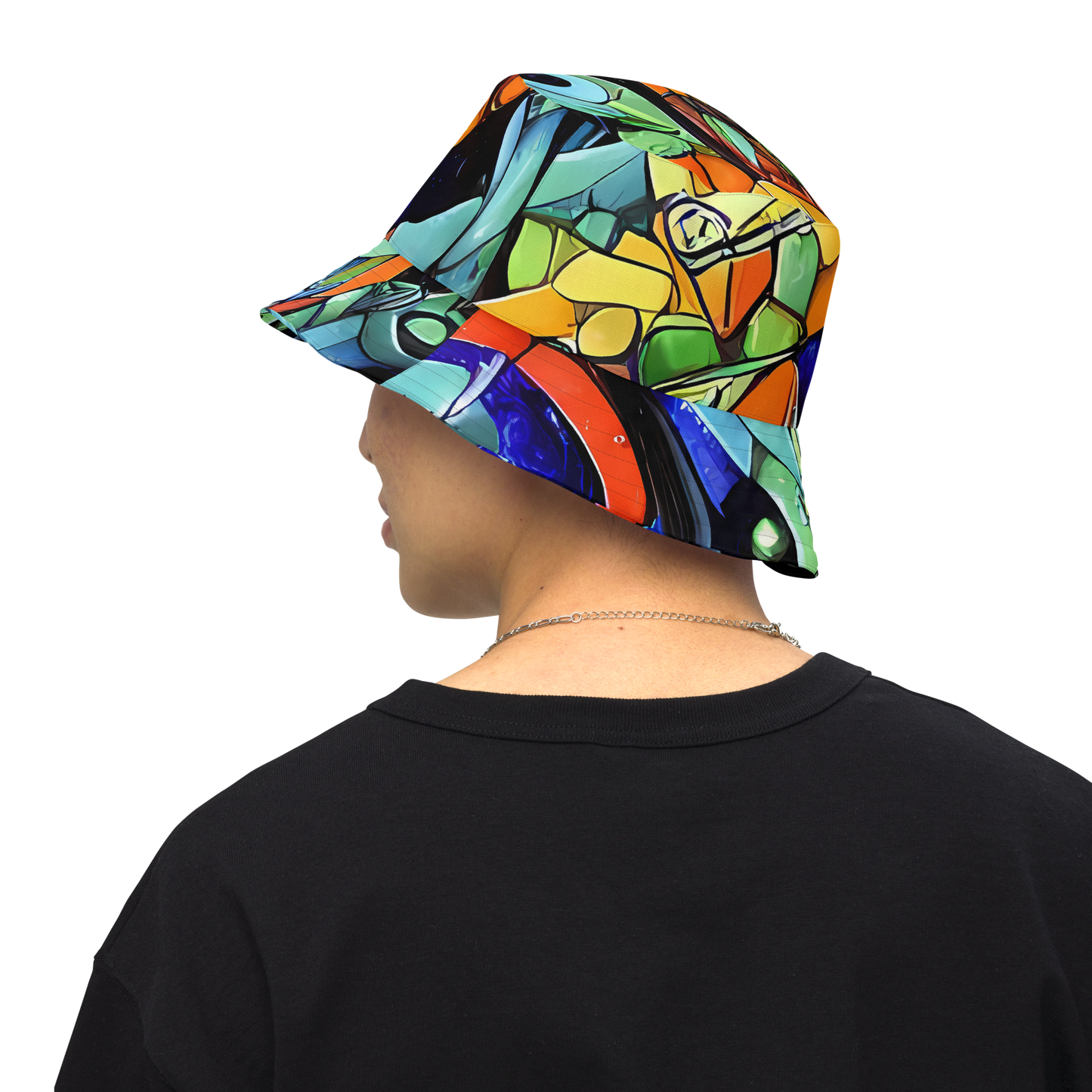 Reversible Bucket Hat - Cascade Muralista