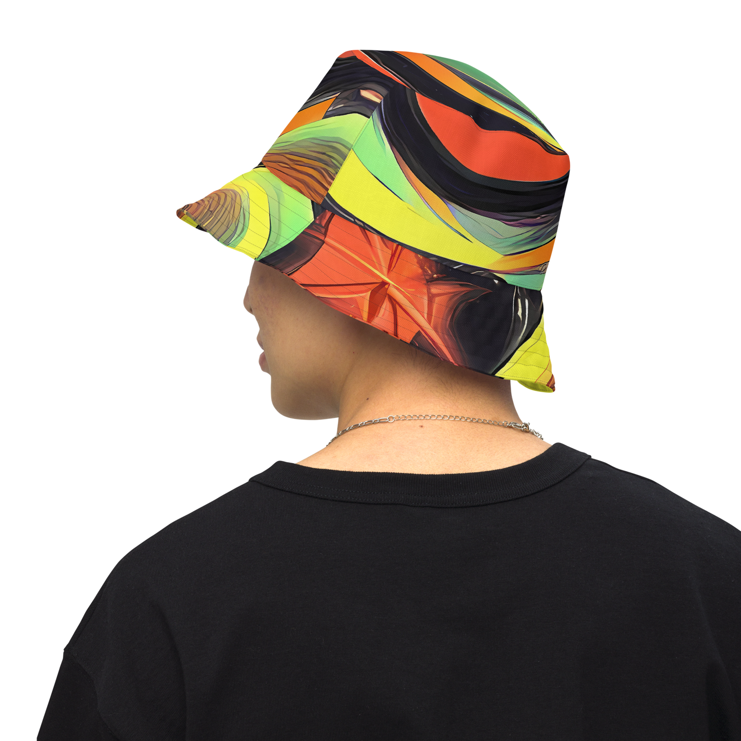 Reversible Bucket Hat - Tenggren Whirl