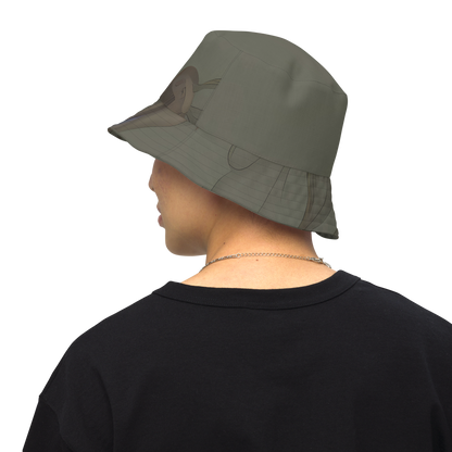 Reversible Bucket Hat - Valsecchi's Veil