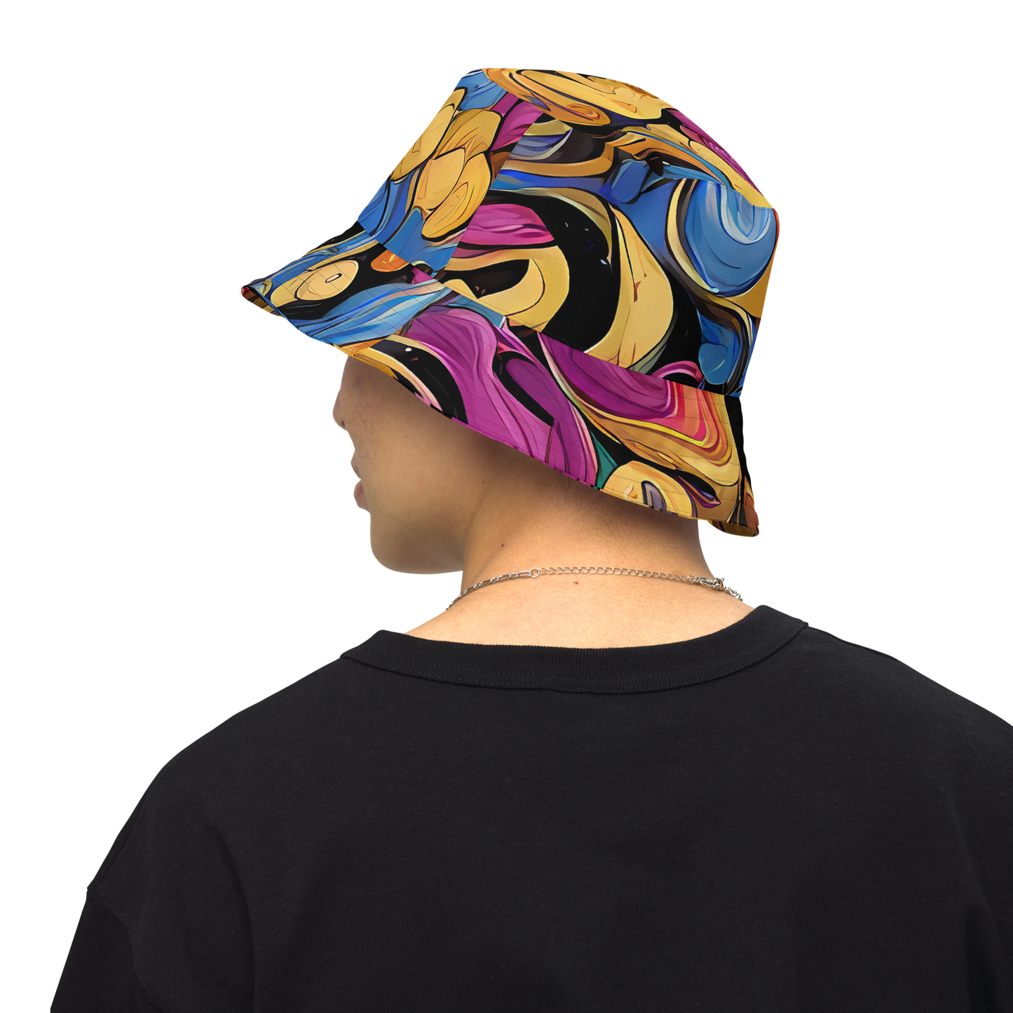 Reversible Bucket Hat - Bosschaert Whorls