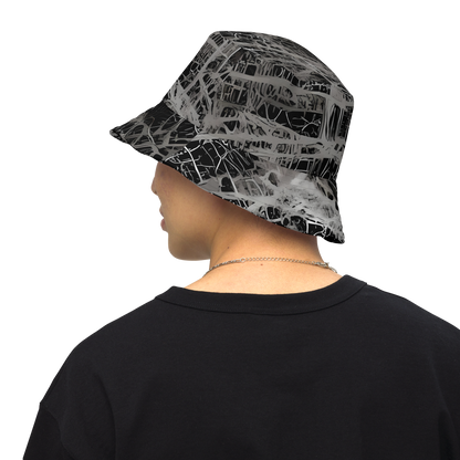 Reversible Bucket Hat - Monochrome Mesh