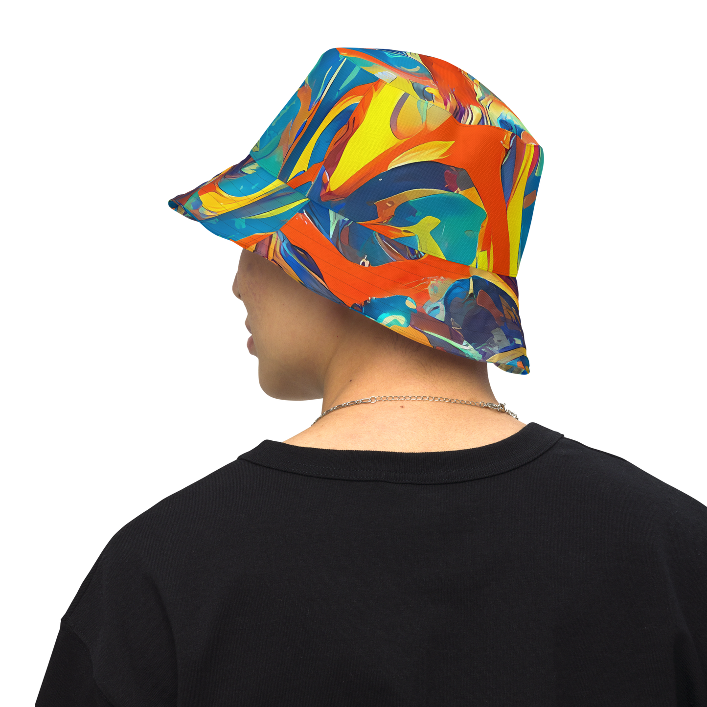 Reversible Bucket Hat - Chromatic Fusion