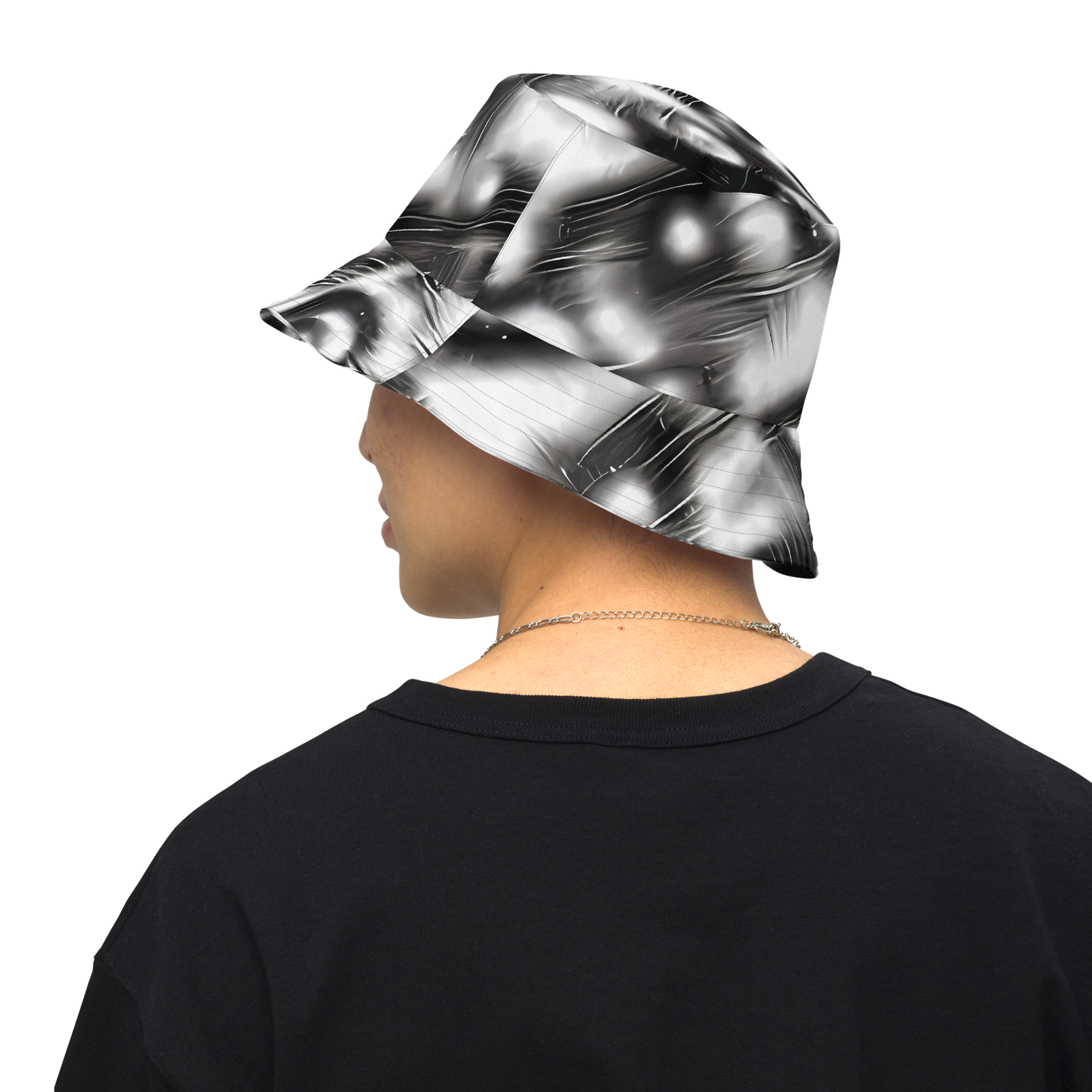 Reversible Bucket Hat - Bernhard Swirl