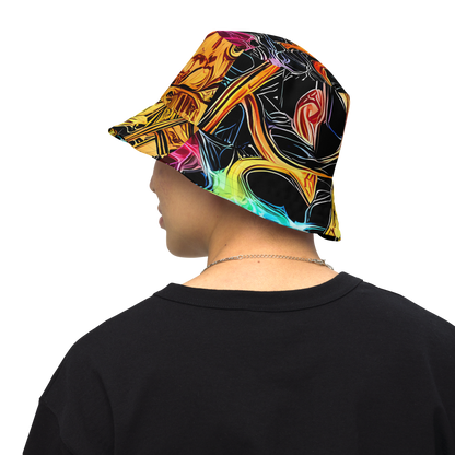 Reversible Bucket Hat - Psychedelic Pulsar