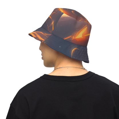 Reversible Bucket Hat - Inferno Spirals