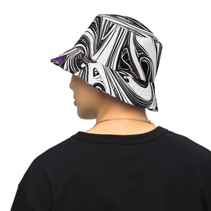 Reversible Bucket Hat - Neo-Noir Waves