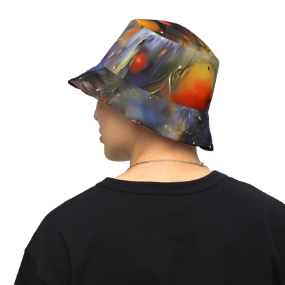 Reversible Bucket Hat - Brushstroke Blaze