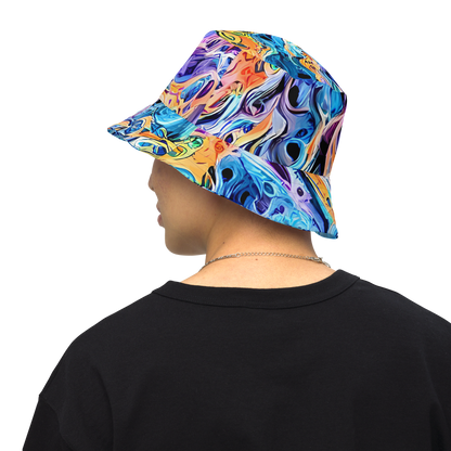 Reversible Bucket Hat - Rococo Vortex