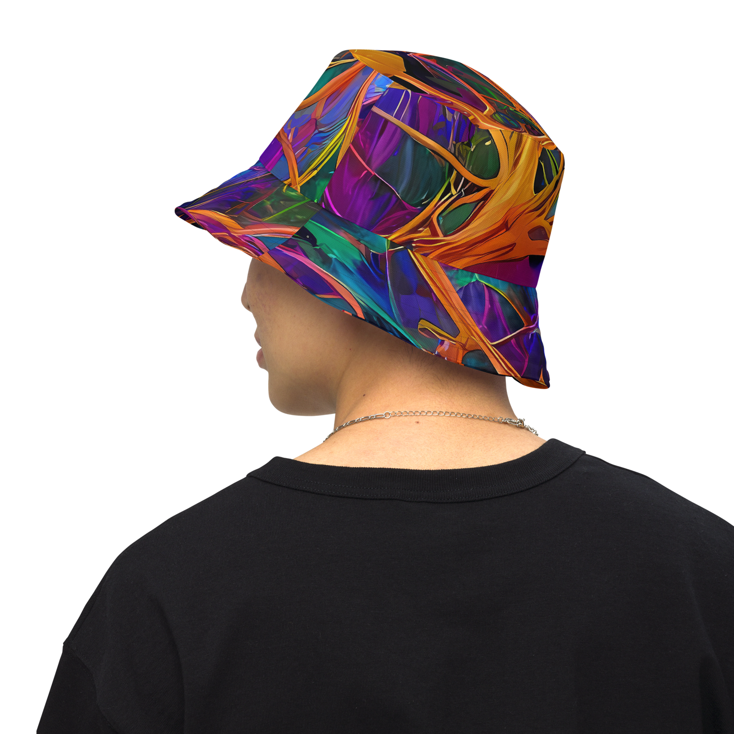 Reversible Bucket Hat - Spectral Weave