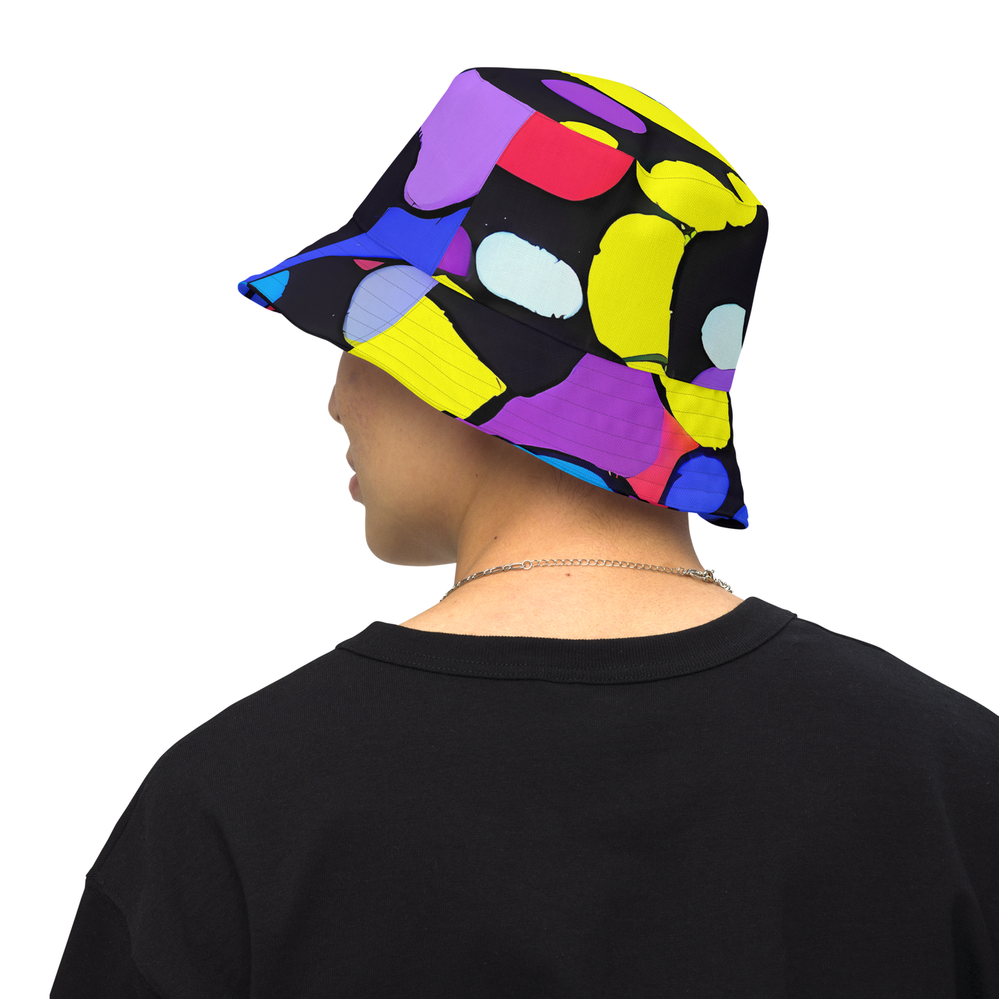 Reversible Bucket Hat - Miró's Mosaic