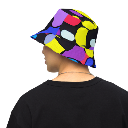 Reversible Bucket Hat - Miró's Mosaic