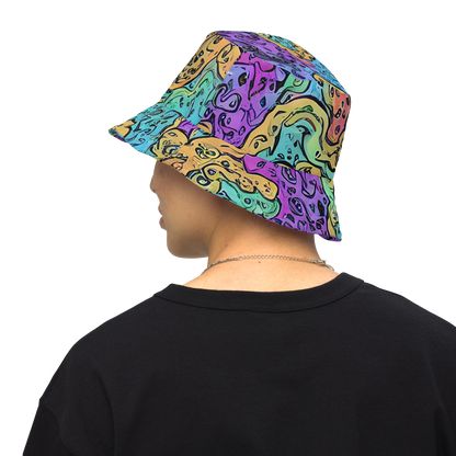 Reversible Bucket Hat - Intergalactic Graffiti