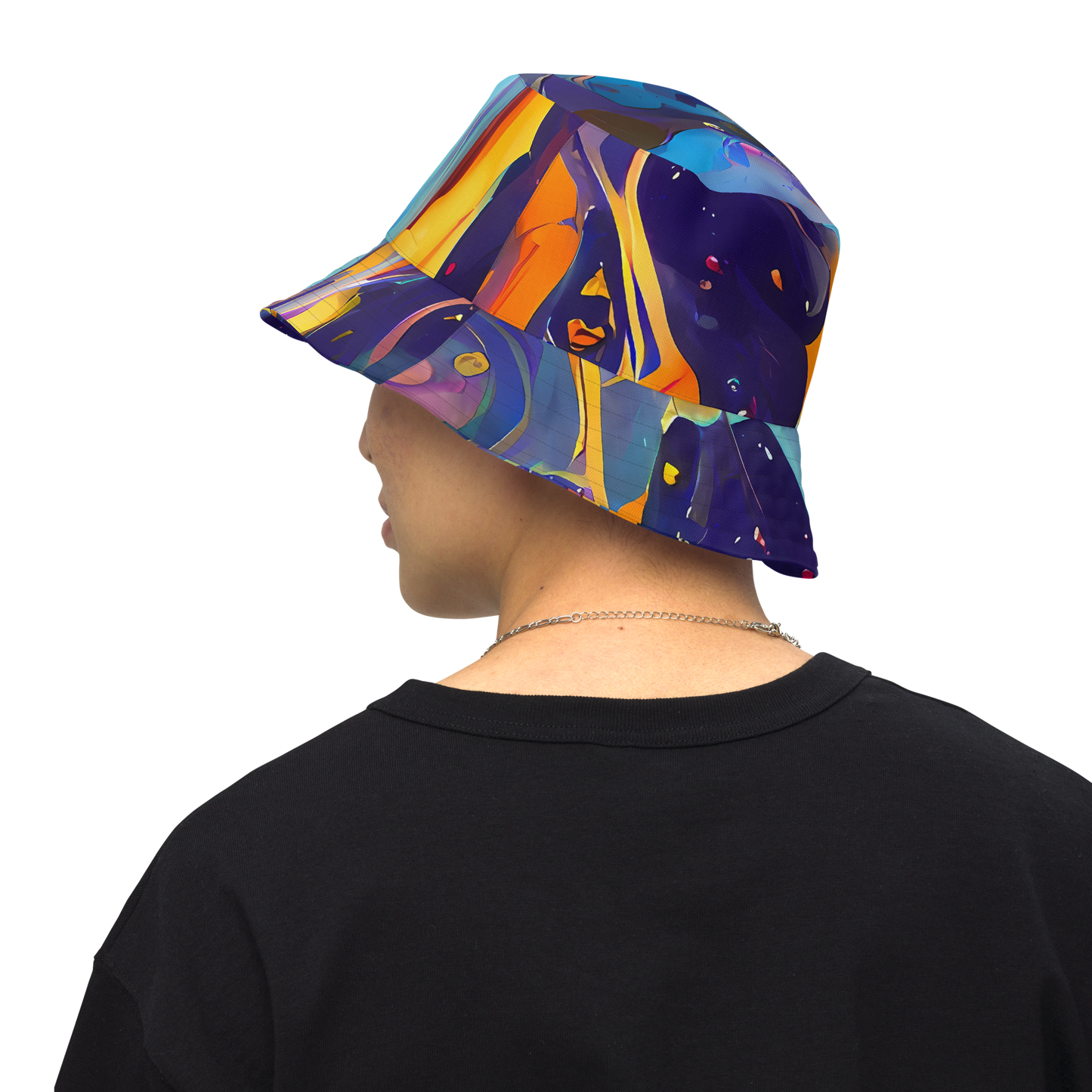 Reversible Bucket Hat - Whimsical Fusion