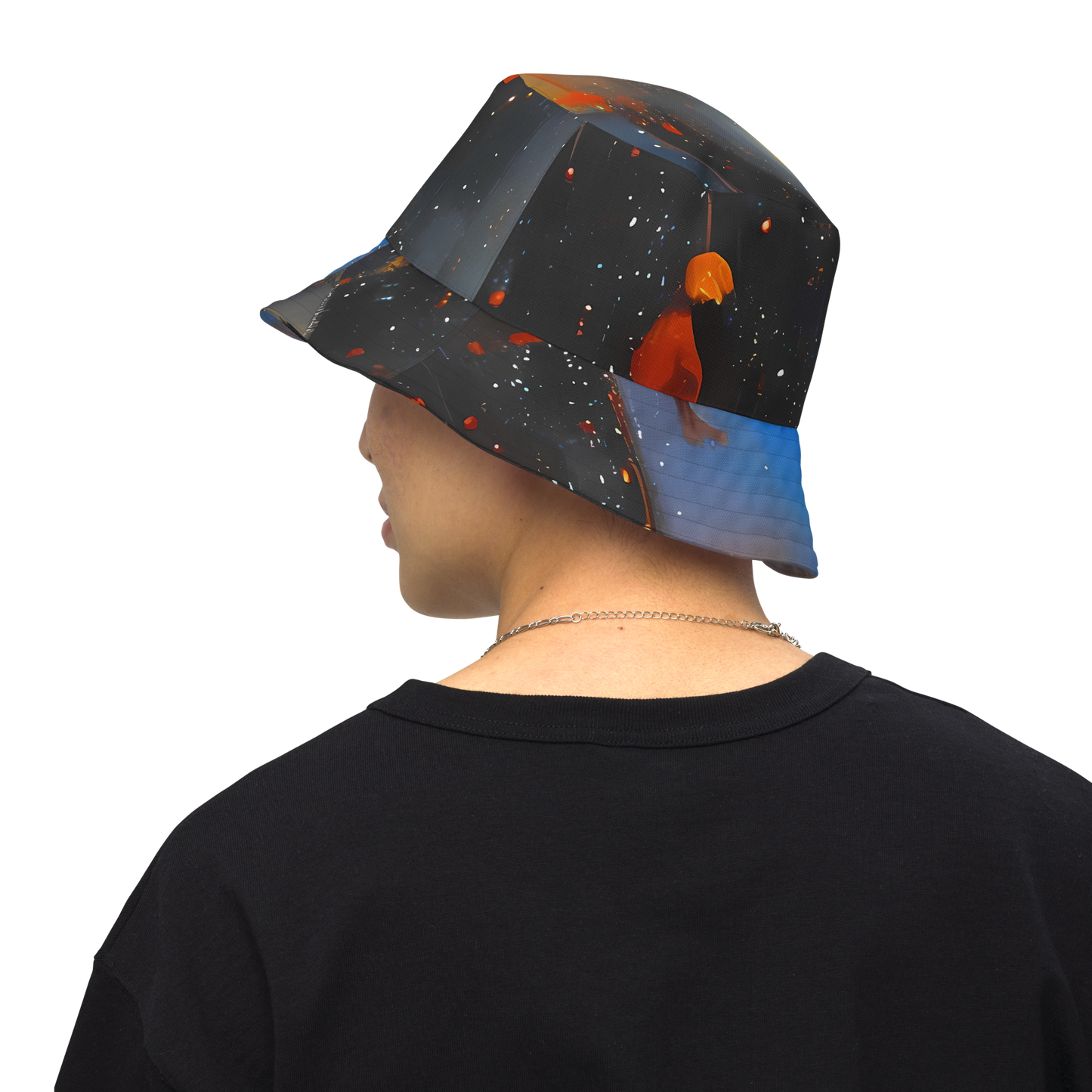 Reversible Bucket Hat - Monet's Matrix