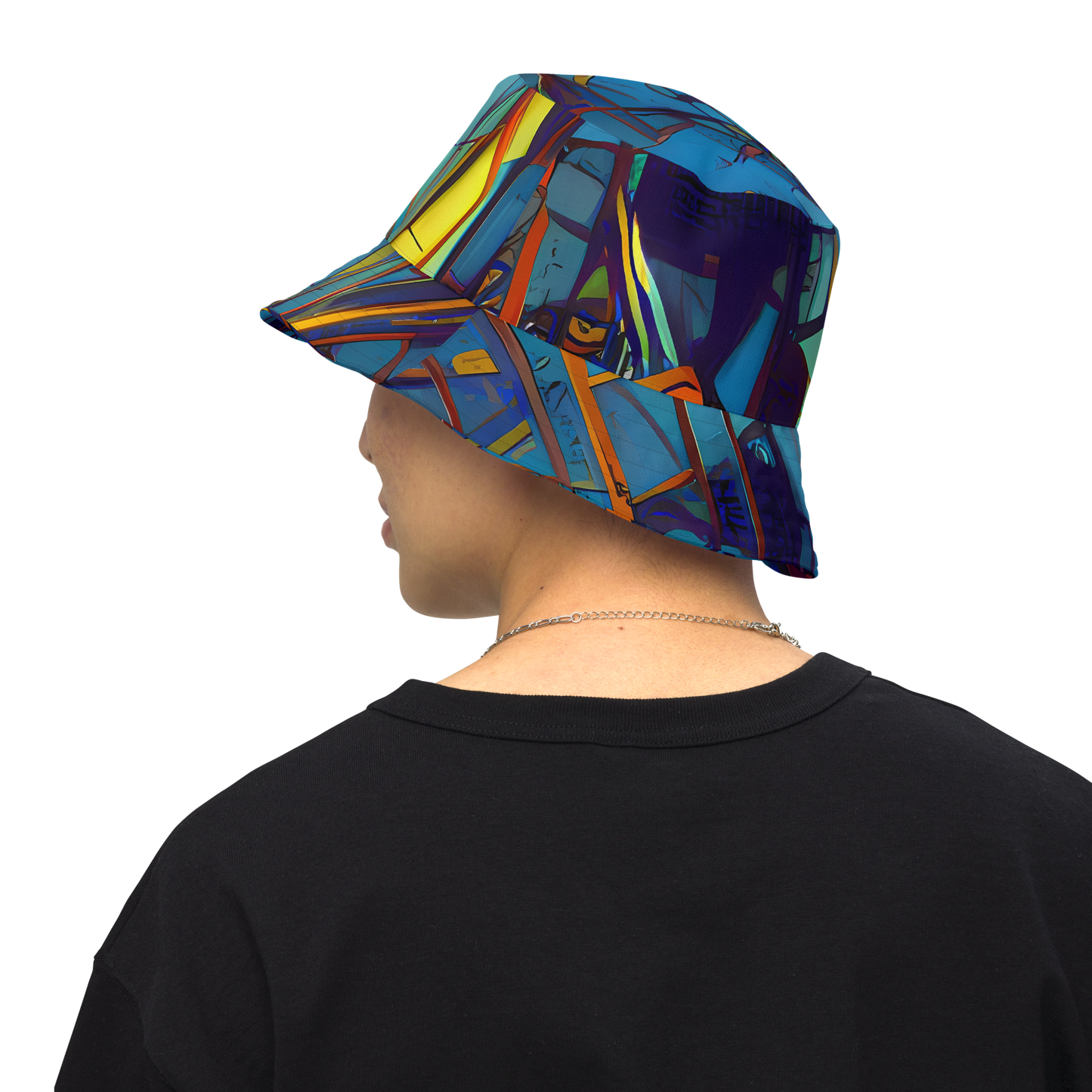 Reversible Bucket Hat - Abstract Eddy