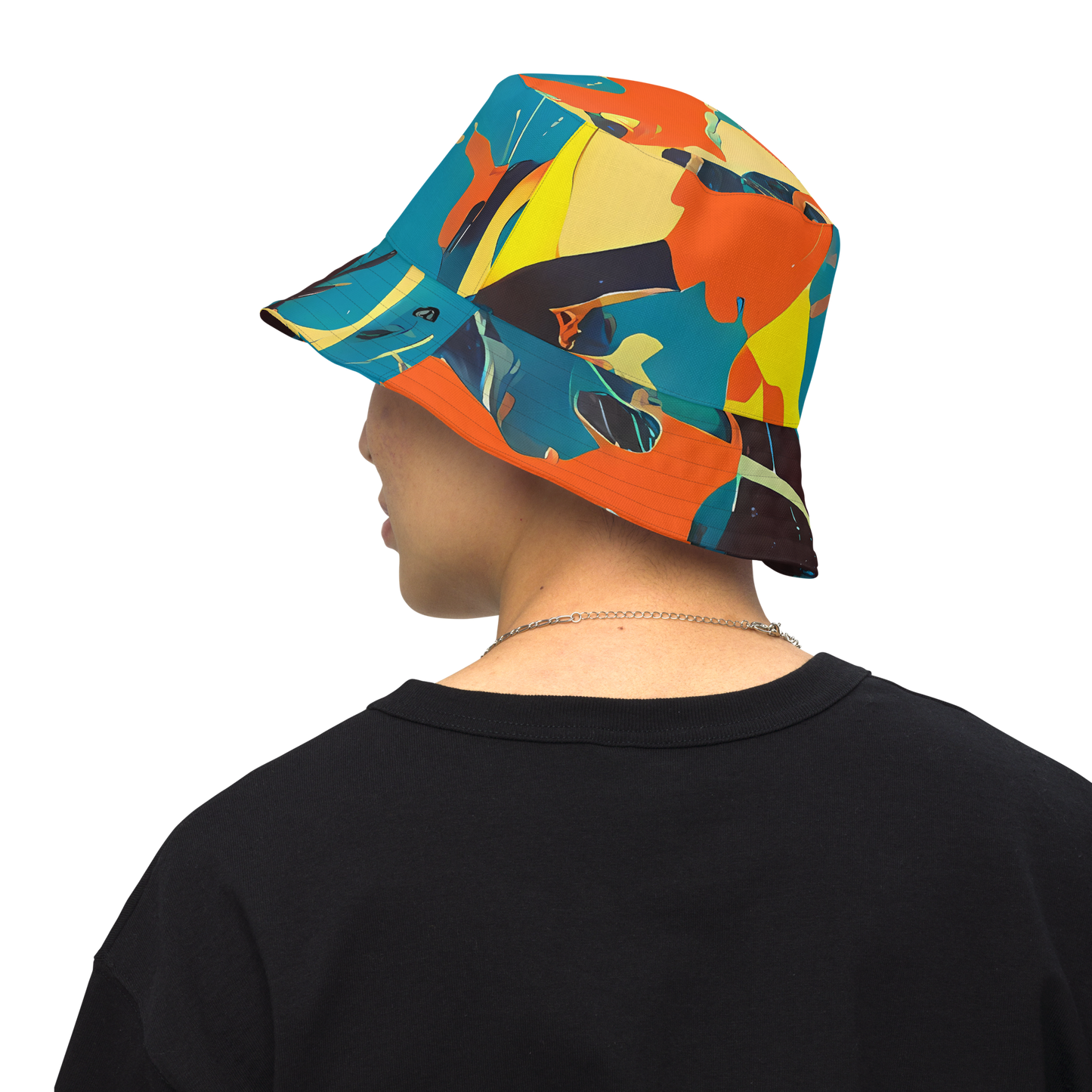 Reversible Bucket Hat - Abstract Tango