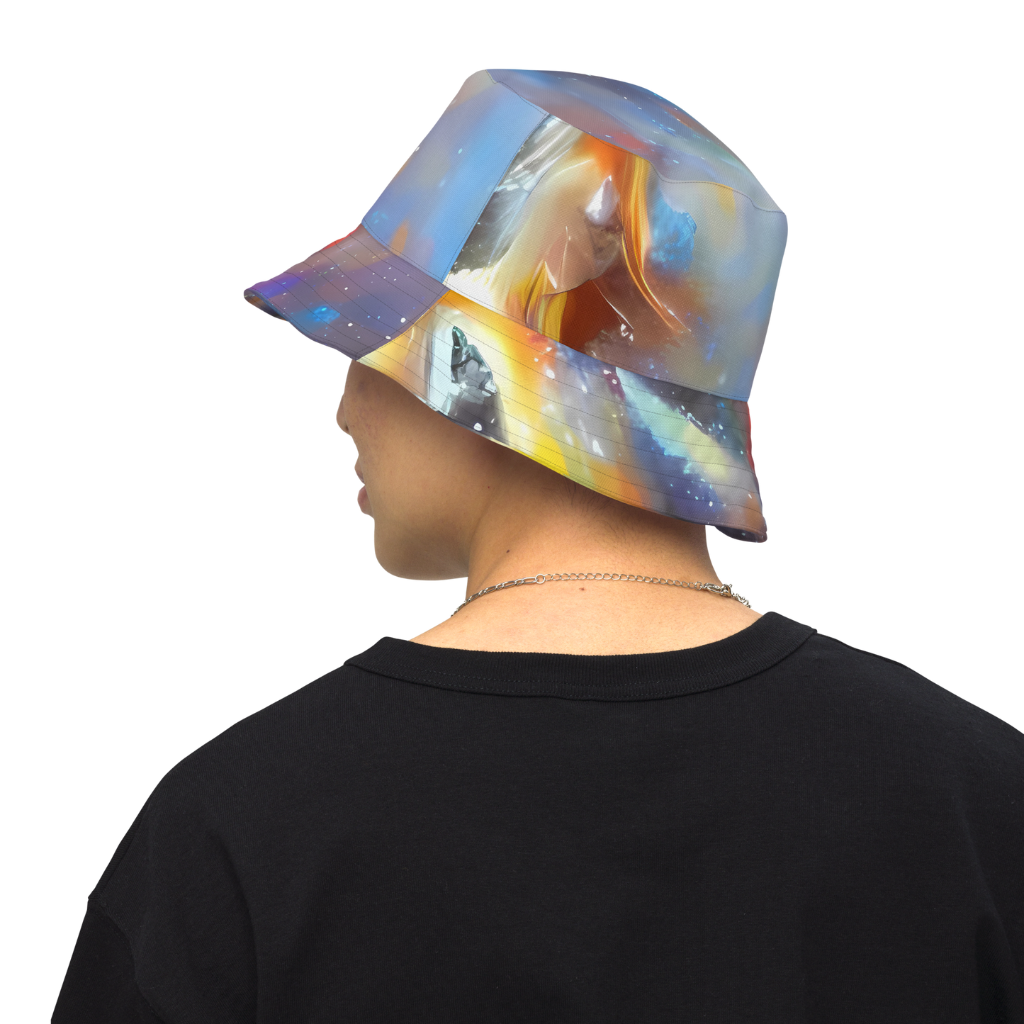 Reversible Bucket Hat - Impressionist Drift