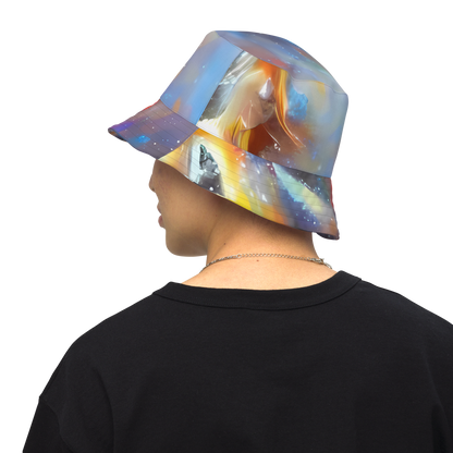 Reversible Bucket Hat - Impressionist Drift