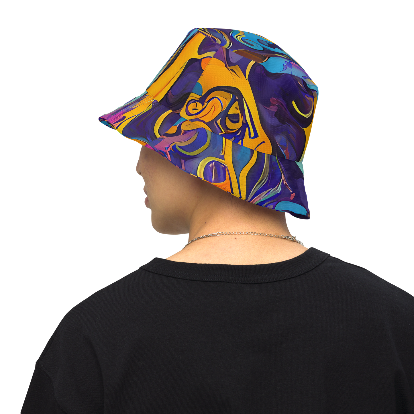 Reversible Bucket Hat - Cecily's Whorl