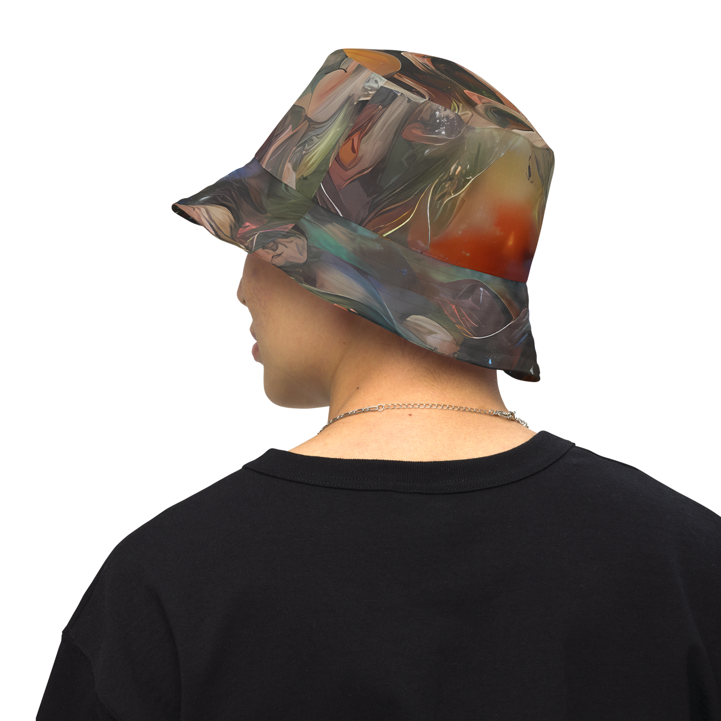 Reversible Bucket Hat - Copper Swirl