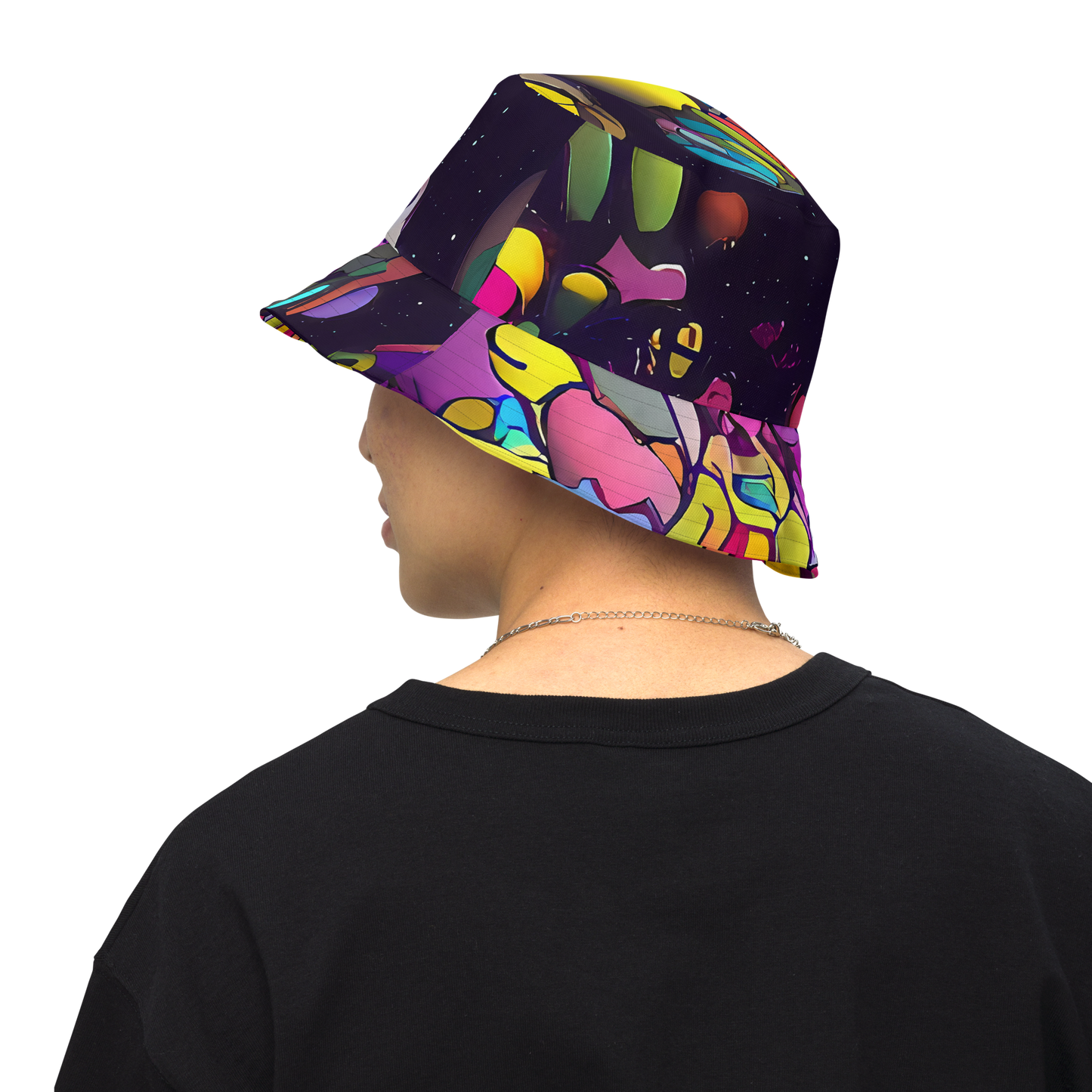 Reversible Bucket Hat - Galactic Playground