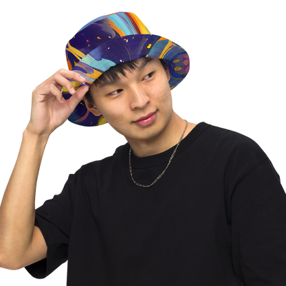 Reversible Bucket Hat - Whimsical Fusion