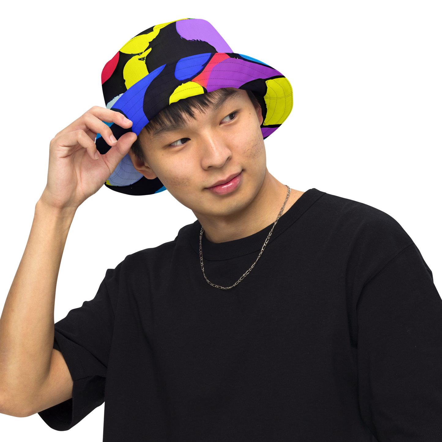 Reversible Bucket Hat - Miró's Mosaic