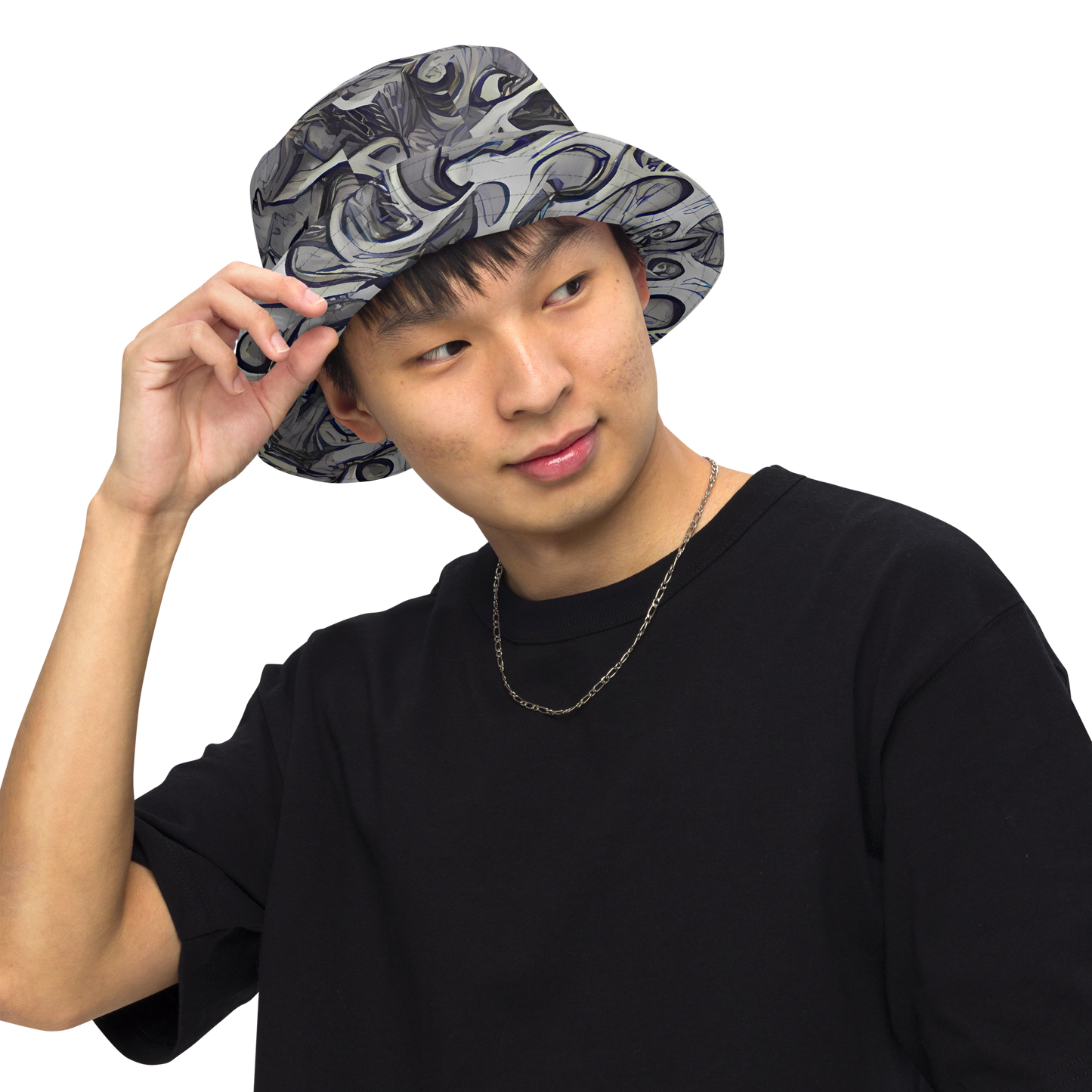 Reversible Bucket Hat - Mashburn Swirls