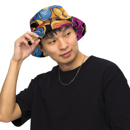 Reversible Bucket Hat - Bosschaert Whorls