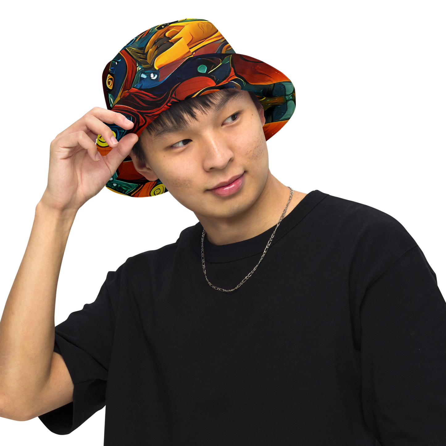 Reversible Bucket Hat - Duncanson Dream