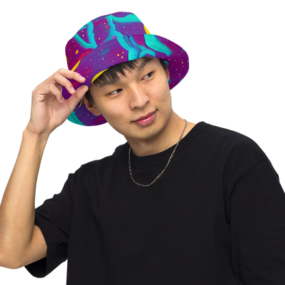 Reversible Bucket Hat - Cosmic Current