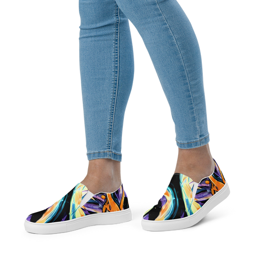 Women's Slip-On Canvas Shoes - Dorothy's Whirl