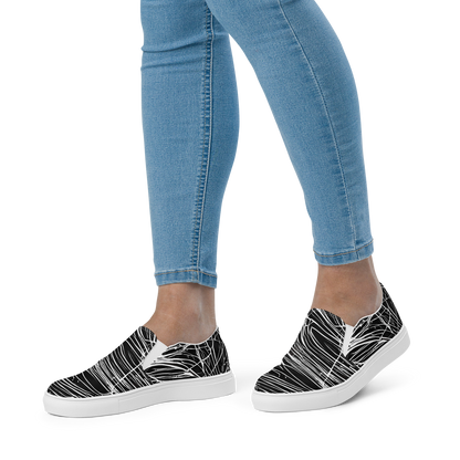 Women's Slip-On Canvas Shoes - Biomech Spiral