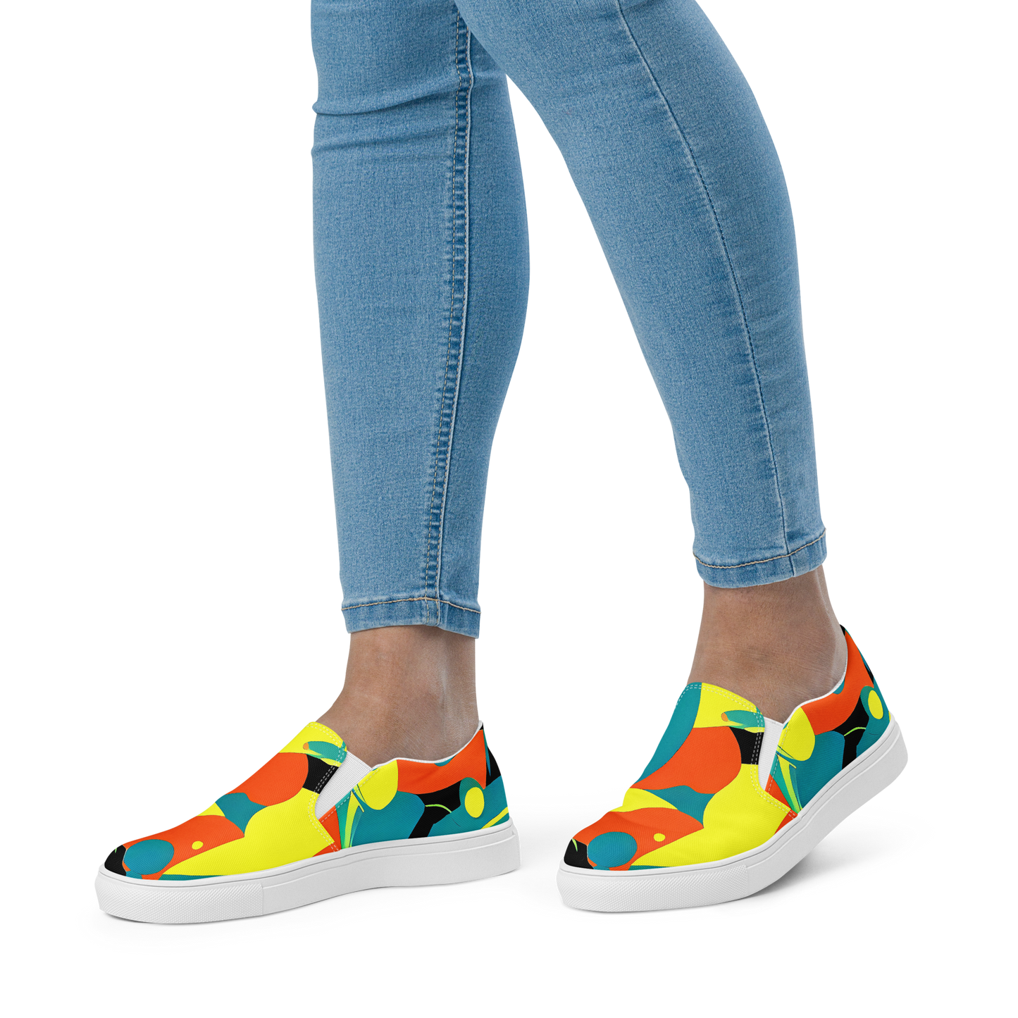 Women's Slip-On Canvas Shoes - Gerace Jive