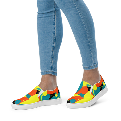 Women's Slip-On Canvas Shoes - Gerace Jive