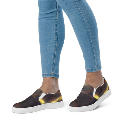 Women's Slip-On Canvas Shoes - Stellar Arcana