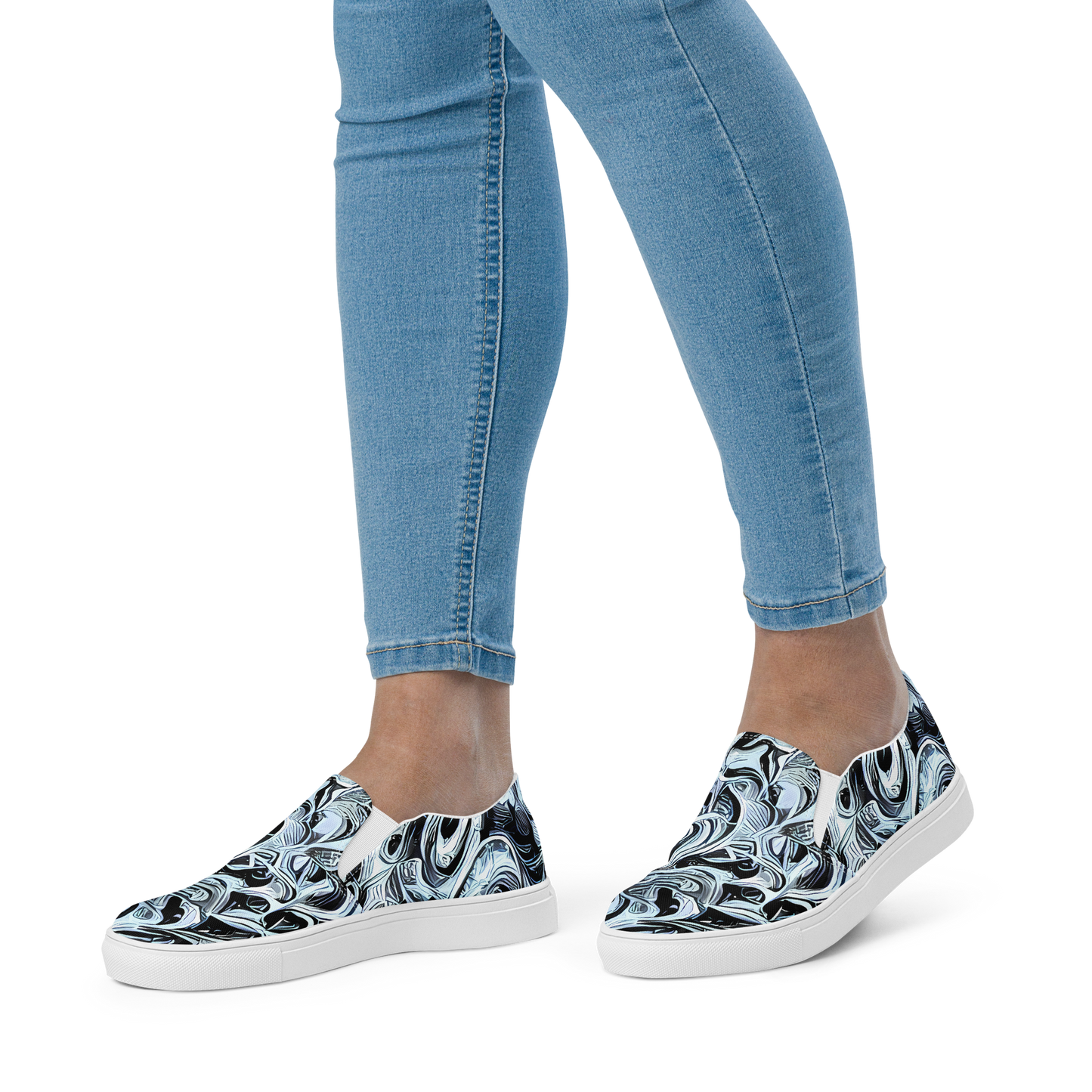 Women's Slip-On Canvas Shoes - Horkey's Nebula