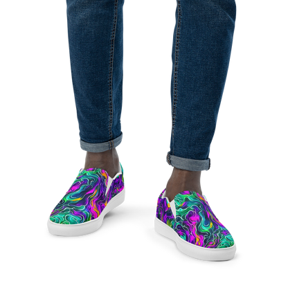 Men's Slip-On Canvas Shoes - Vortex Dream