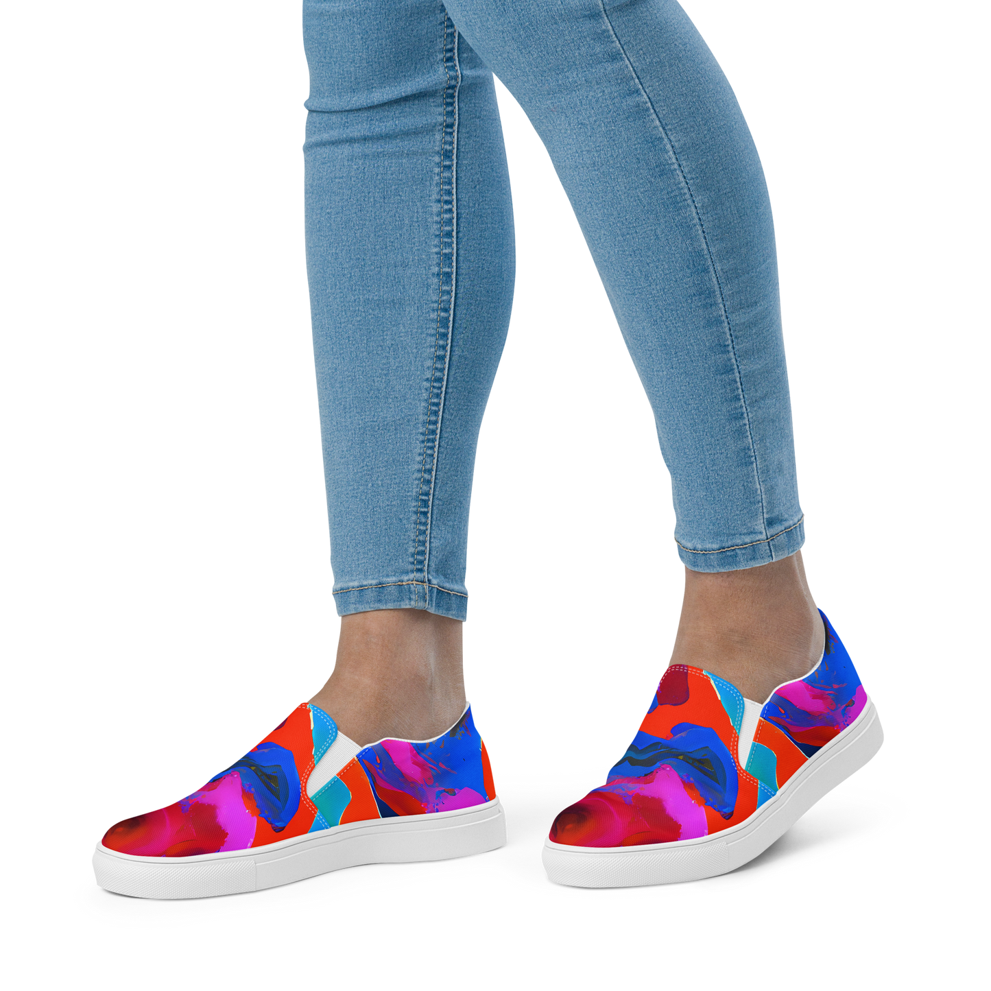 Women's Slip-On Canvas Shoes - Irvin Rhapsody