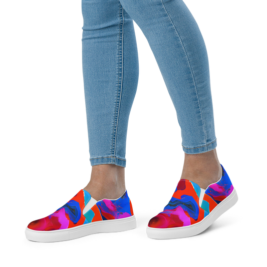 Women's Slip-On Canvas Shoes - Irvin Rhapsody