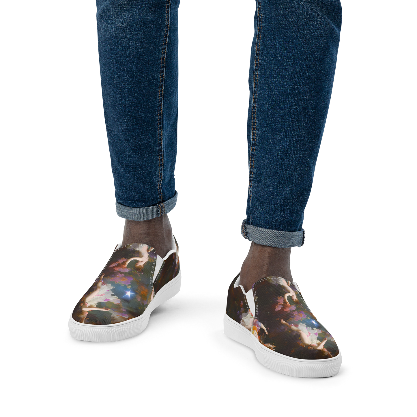 Men's Slip-On Canvas Shoes - Winterhalter Whimsy