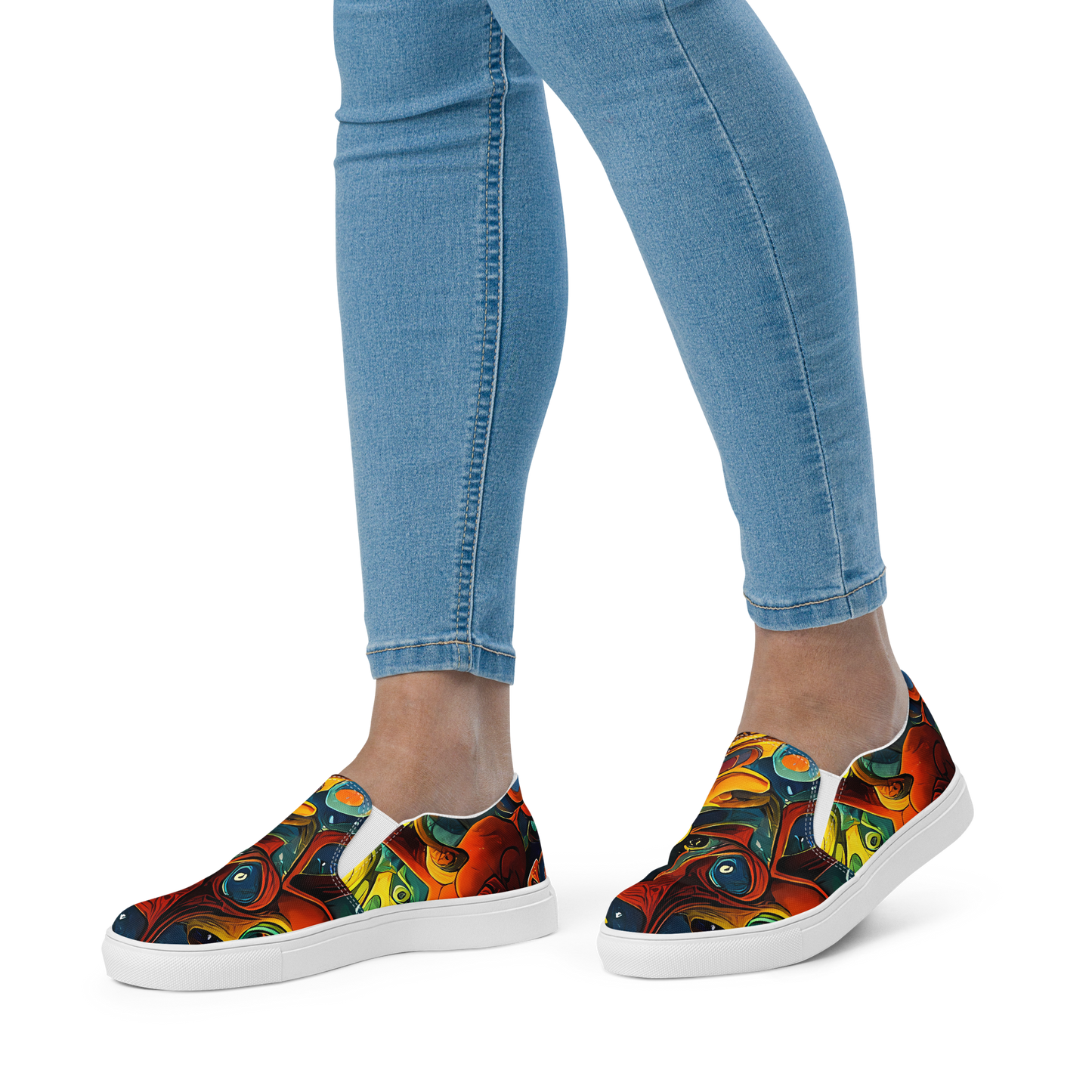 Women's Slip-On Canvas Shoes - Duncanson Dream