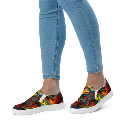 Women's Slip-On Canvas Shoes - Duncanson Dream