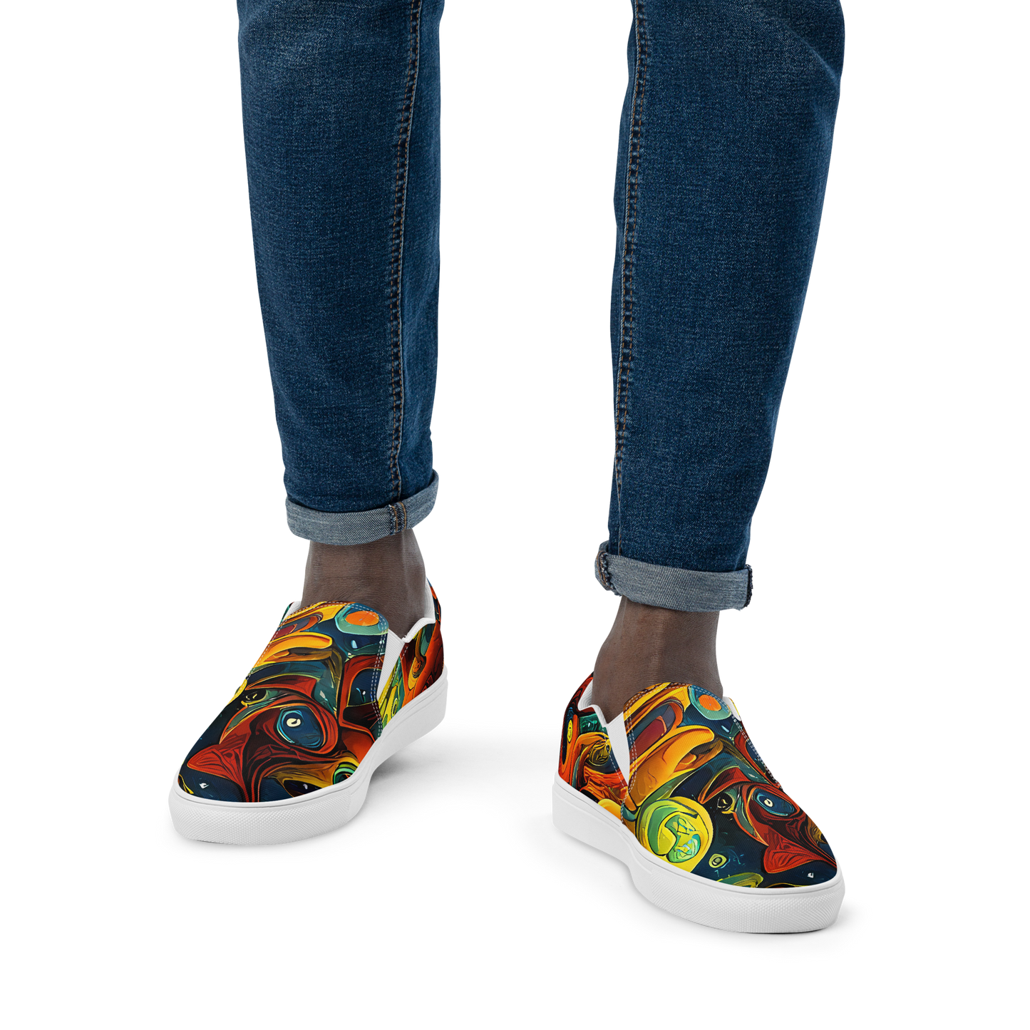 Men's Slip-On Canvas Shoes - Duncanson Dream