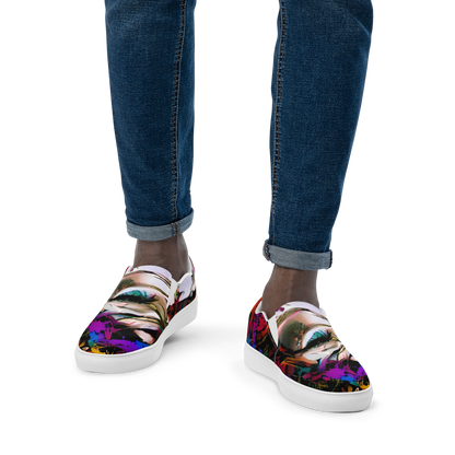 Men's Slip-On Canvas Shoes - Sultry Smoke