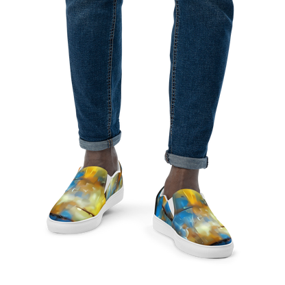 Men's Slip-On Canvas Shoes - Kohn Cubism