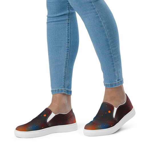 Women's Slip-On Canvas Shoes - Celestial Vogue